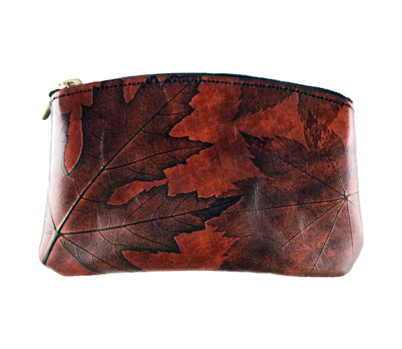 Leaf Leather Coin Purse